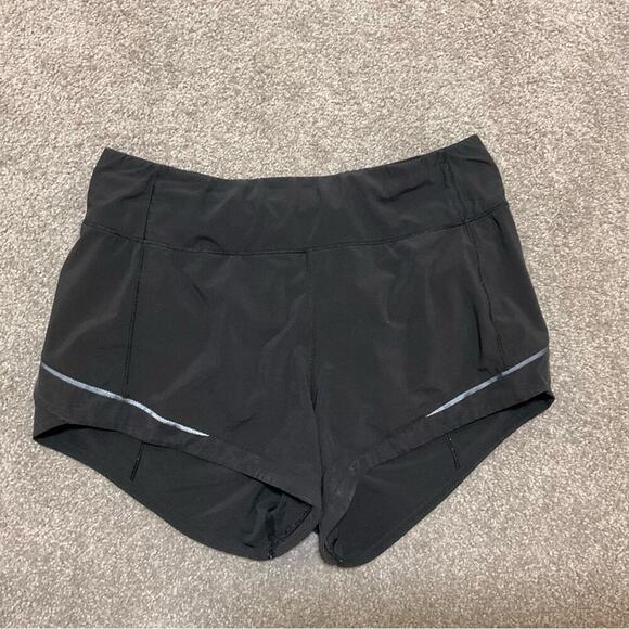 Lululemon Black Gait Keeper Short Size 4 - Picture 3 of 9